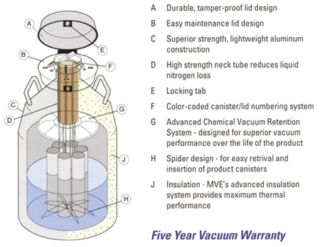 ARS - Storage Dewar Diagram